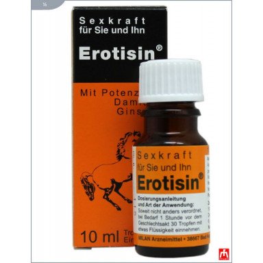 Средство для повышения сексуальной энергии EROTISIN - 10 мл., фото