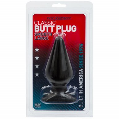 Анальная пробка Butt Plugs Smooth Classic Large - 14 см. фото 3