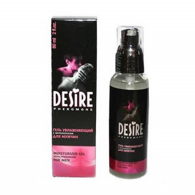 Увлажняющий гель с феромонами для мужчин DESIRE - 60 мл., фото
