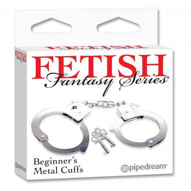 Металлические наручники Beginner“s Metal Cuffs фото 2