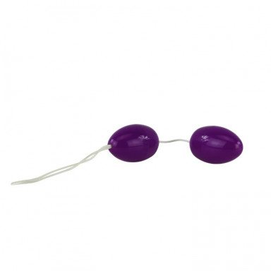 Фиолетовые анальные шарики вытянутой формы фото 2