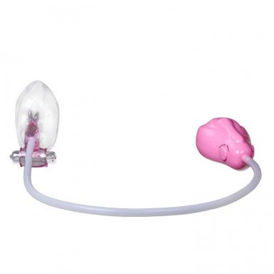 Автоматическая вагинальная помпа для клитора и малых половых губ с вибрацией фото 2