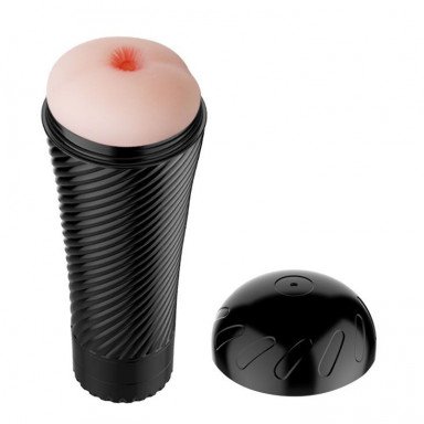 Мастурбатор-анус с многоуровневой вибрацией Pink Butt, фото