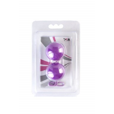 Фиолетовые вагинальные шарики BI-BALLS фото 2