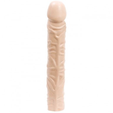 Анально-вагинальный фаллоимитатор с силагелем - 24,5 см., фото