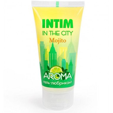 Увлажняющий лубрикант Intim Aroma с ароматом мохито - 60 гр. фото 2