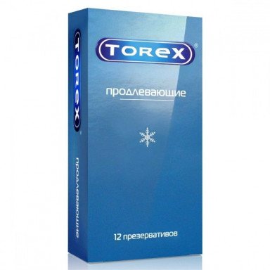 Презервативы Torex Продлевающие с пролонгирующим эффектом - 12 шт., фото