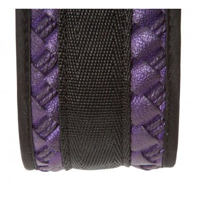Чёрно-фиолетовый набор для бондажа Bondage Set фото 4