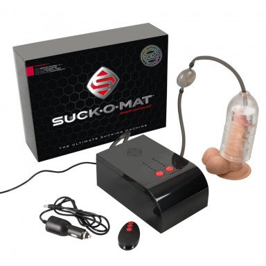Автоматический вакуумный мастурбатор Remote Controlled Suck-O-Mat фото 2