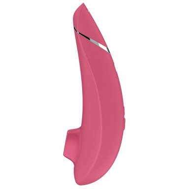 Розовый бесконтактный клиторальный стимулятор Womanizer Premium фото 2