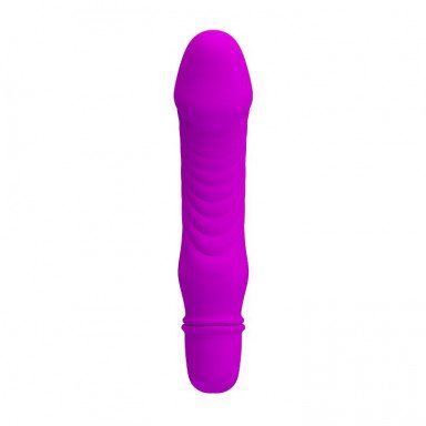 Фиолетовый мини-вибратор Stev -13,5 см. фото 2
