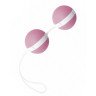 Нежно-розовые вагинальные шарики Joyballs Bicolored, фото