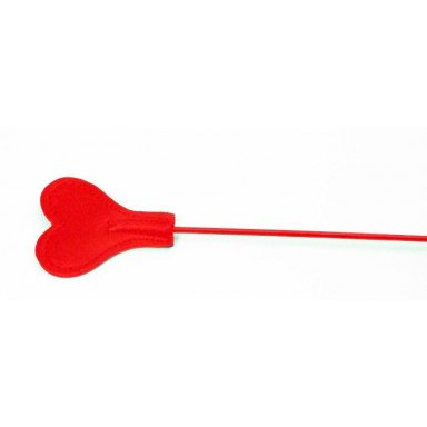 Красный стек со шлепком в виде сердца - 63,5 см. фото 2