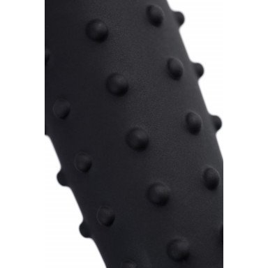 Черный анальный фаллоимитатор Spikn - 14 см. фото 8