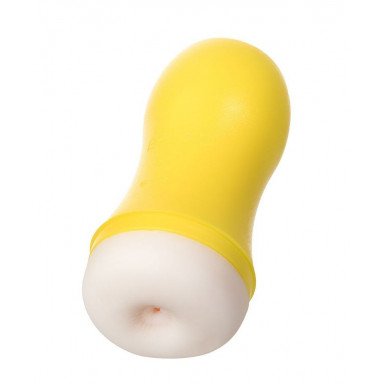Мастурбатор-анус A-Toys в желтой колбе, фото