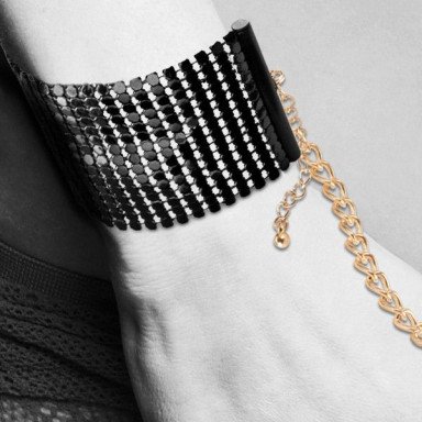 Чёрные дизайнерские наручники Desir Metallique Handcuffs Bijoux фото 4