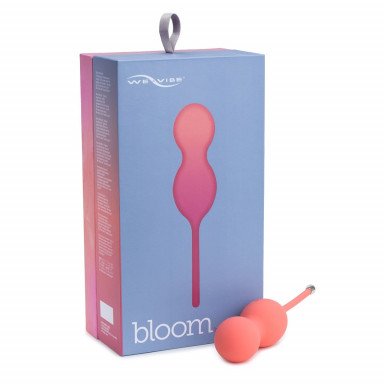 Коралловые вагинальные шарики с вибрацией Bloom фото 5
