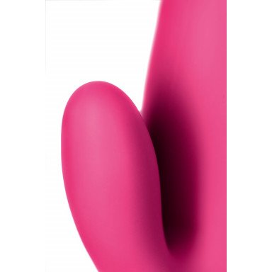 Ярко-розовый вибратор Satisfyer Mr. Rabbit с клиторальным отростком - 22,1 см. фото 8