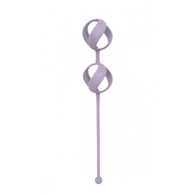 Набор из 4 фиолетовых вагинальных шариков Valkyrie фото 4