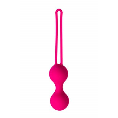 Набор из 3 розовых вагинальных шариков со шнурком фото 5