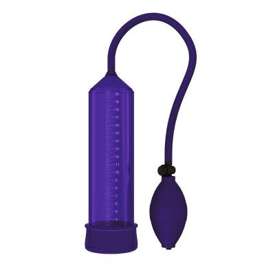 Фиолетовая вакуумная помпа - 25 см., фото