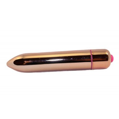 Розовый рельефный вибромассажёр для стимуляции точки G - 12 см. фото 3