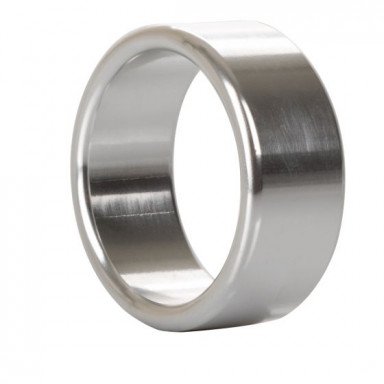 Серебристое эрекционное кольцо Alloy Metallic Ring Medium, фото