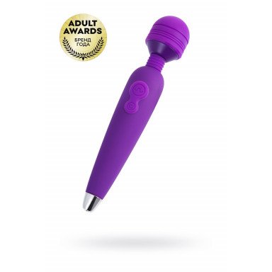 Фиолетовый вибратор-жезл Kily - 18,7 см. фото 2