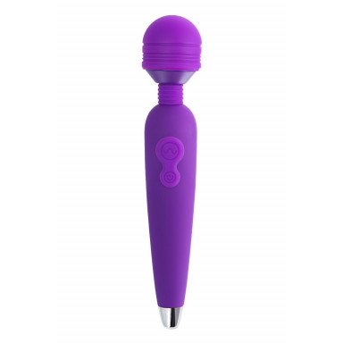 Фиолетовый вибратор-жезл Kily - 18,7 см. фото 3