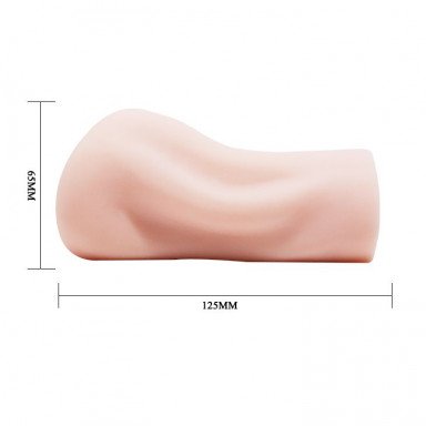 Компактный мастурбатор-вагина с эффектом смазки фото 3