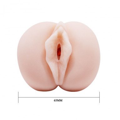 Компактный мастурбатор-вагина с эффектом смазки фото 4