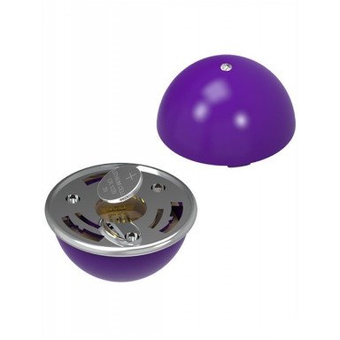 Фиолетовое виброяйцо с пультом управления Remote Cherry фото 3