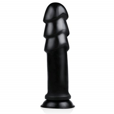 Черный фаллоимитатор MadBull Muzzl - 28,9 см., фото