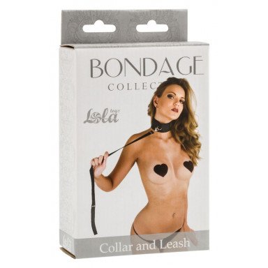 Ошейник Bondage Collection Collar and Leash Plus Size фото 3