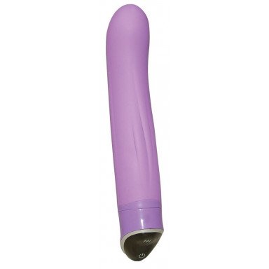 Фиолетовый вибратор Smile Easy - 22 см., фото