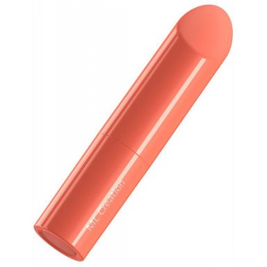 Оранжевый мини-вибратор Love Bullet - 8,4 см. фото 2