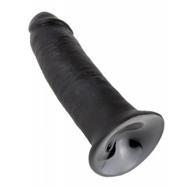 Чёрный фаллос-гигант 10 Cock - 25,4 см. фото 3