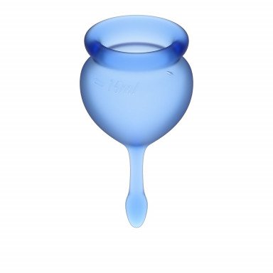 Набор синих менструальных чаш Feel good Menstrual Cup фото 8