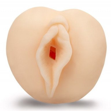 Нежный телесный реалистичный мастурбатор-вагина фото 2