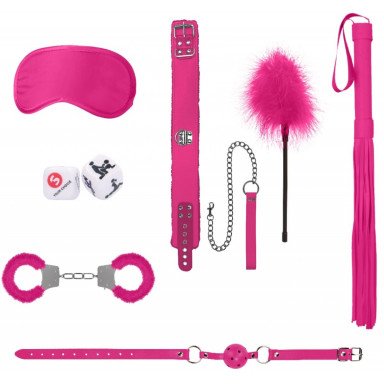 Розовый игровой набор Introductory Bondage Kit №6, фото