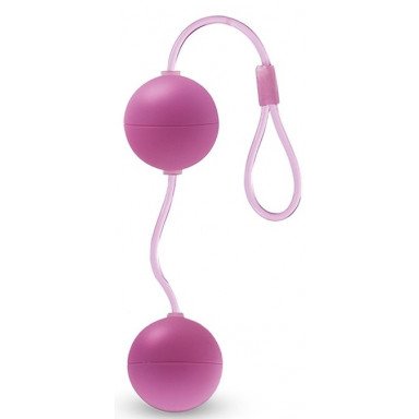 Розовые вагинальные шарики Bonne Beads, фото