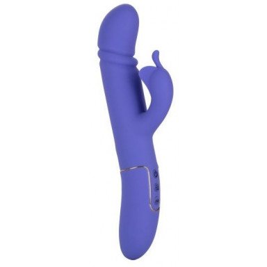 Фиолетовый вибратор-кролик Shameless Seducer - 25,5 см., фото