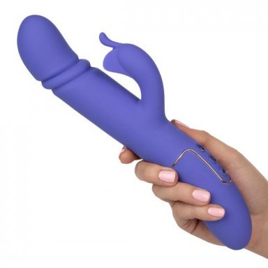 Фиолетовый вибратор-кролик Shameless Seducer - 25,5 см. фото 4