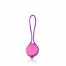 Фиолетово-розовый вагинальный шарик Cosmo, фото