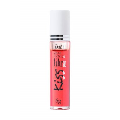 Блеск для губ Gloss Vibe Strawberry с эффектом вибрации и клубничным ароматом - 6 гр. фото 4