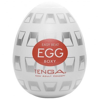 Мастурбатор-яйцо Tenga EGG Boxy, фото