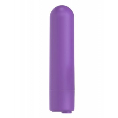 Фиолетовая вибропуля с пультом Rechargeable Remote Control Bullet - 7,62 см. фото 5