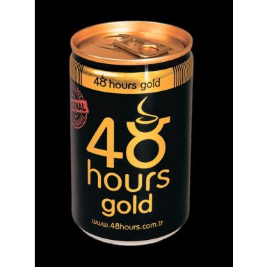 Возбуждающий газированный напиток 48 hours gold - 150 мл., фото