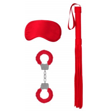 Красный набор для бондажа Introductory Bondage Kit №1, фото