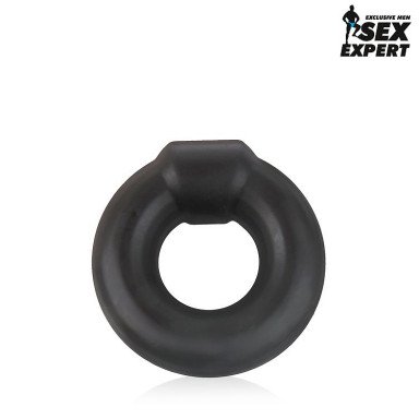 Силиконовое круглое эрекционное кольцо Sex Expert, фото